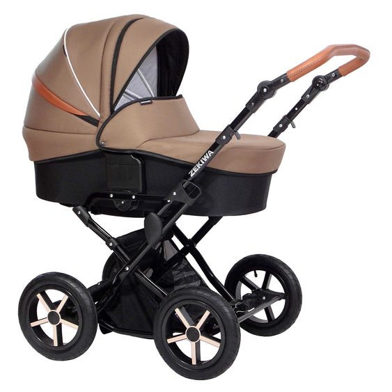 Zekiwa Kombi-Kinderwagen Touring Cross - Schoko