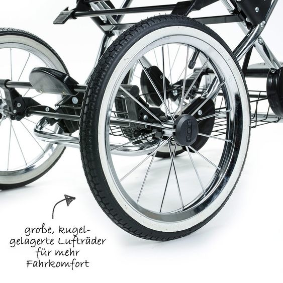 Zekiwa Kombi-Kinderwagen Tramper - Dessin Minikaro Braun Beige