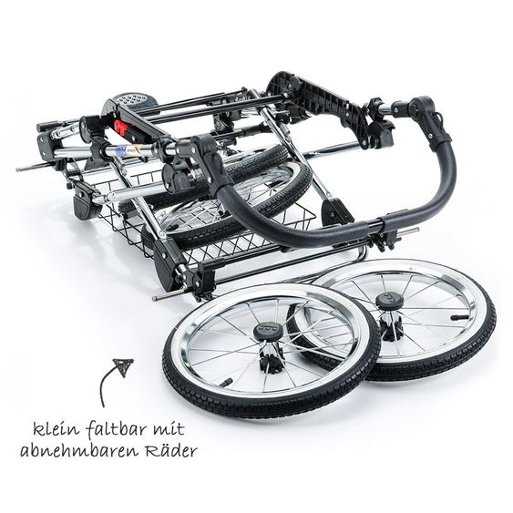 Zekiwa Kombi-Kinderwagen Tramper - Dessin Minikaro Braun Beige