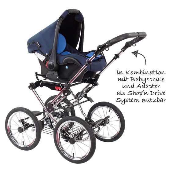 Zekiwa Kombi-Kinderwagen Tramper - Dessin Minikaro Braun Beige