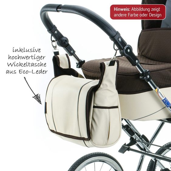 Zekiwa Kombi-Kinderwagen Tramper - Dessin Minikaro Schwarz Grey