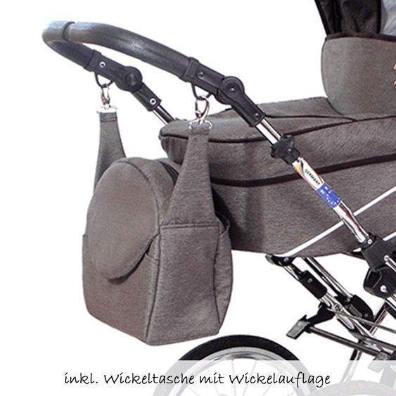 Zekiwa Kombi-Kinderwagen Tramper - Goldbraun