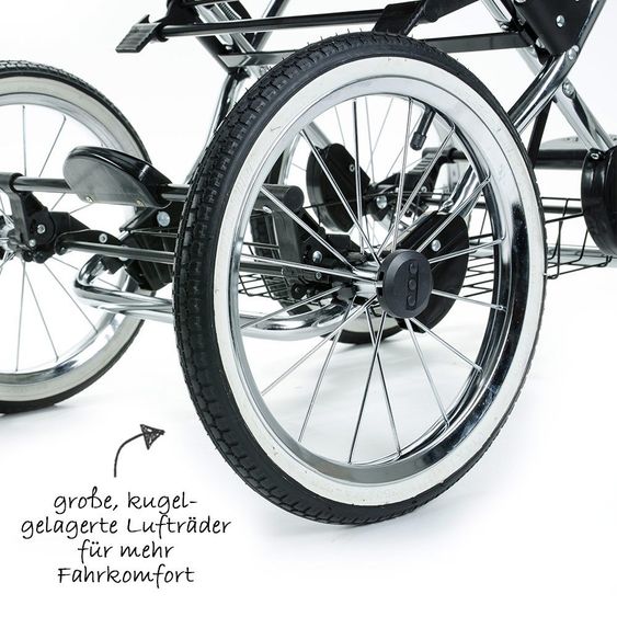 Zekiwa Kombi-Kinderwagen Tramper - Goldbraun