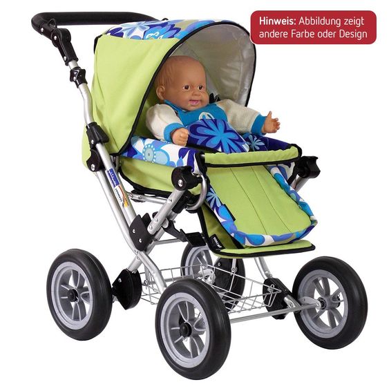 Zekiwa Kombi-Puppenwagen Zeki Elegance - Blume Beige
