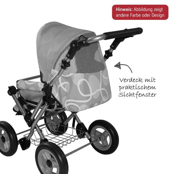 Zekiwa Kombi-Puppenwagen Zeki Limited Edition - Lederlook