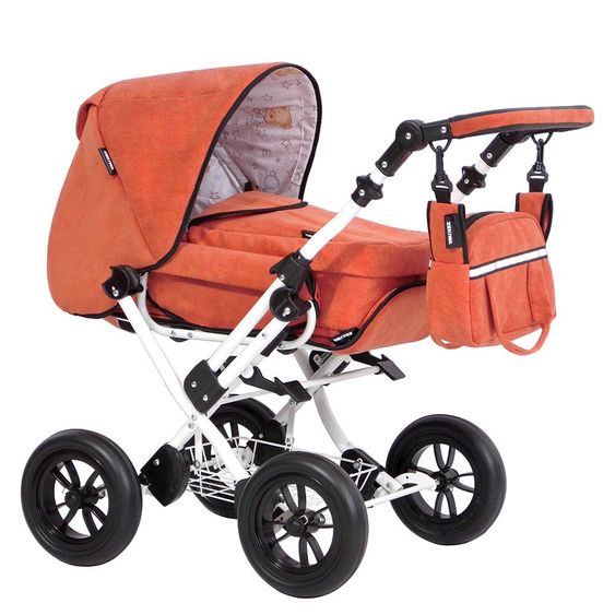 Zekiwa Kombi-Puppenwagen Zeki Limited Edition - Matrix  Orange