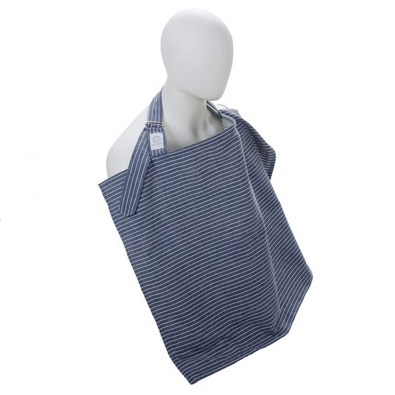 Zellmops Stilltuch Ahoi - Blau / Weiß